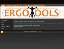 Tablet Screenshot of ergotools.cl